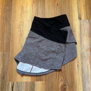 Lululemon gray speed up shorts